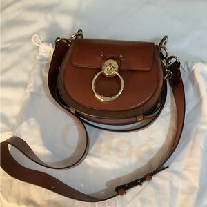 Chloe Tess Leather Crossbody Bag
